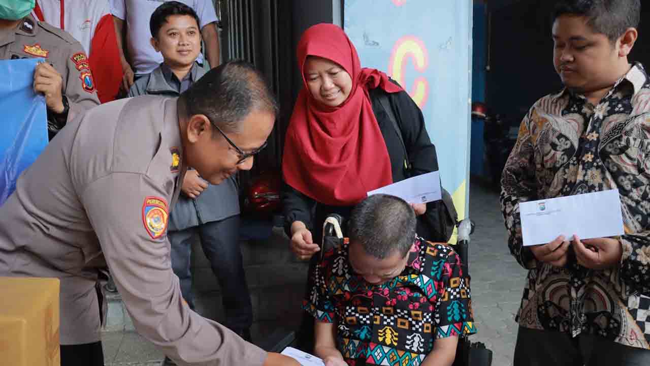Perpenca Beri Apresiasi Polres Jember Sentuh Hati Disabilitas Dan Odgj
