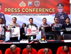 Polisi Berhasil Ungkap Kasus Pembobol Perumahan Elite di Surabaya Lima Tersangka Diamankan
