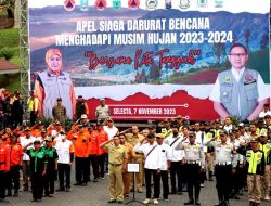 Polres Batu Bersama Forkopimda Siagakan Personel Penanganan Bencana Alam