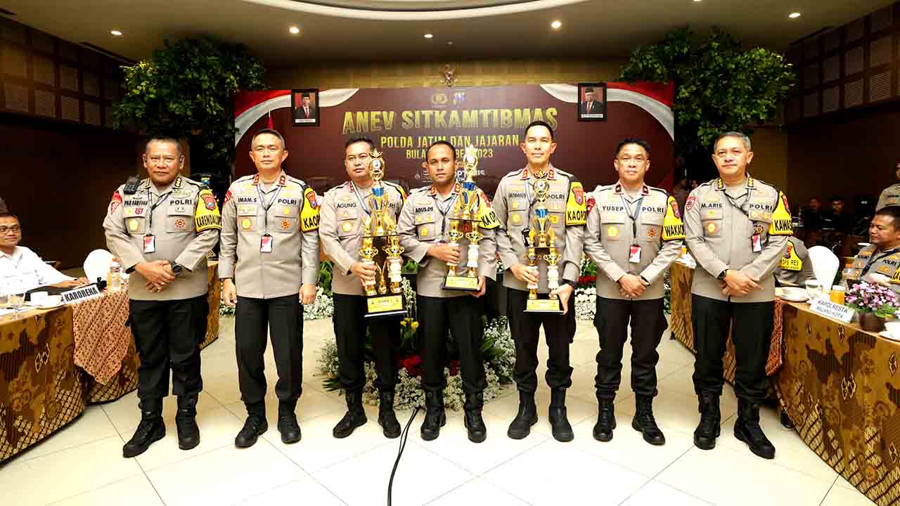 Polres Jombang Raih Juara 3 Aplikasi Siap Semeru Polda Jatim
