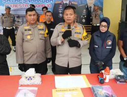 Polresta Sidoarjo Berhasil Amankan Tersangka Kurir Sabu di Kamar Kos