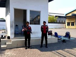 Polrestabes Surabaya Siagakan Personel Pengamanan Gudang Penyimpanan Logistik Pemilu 2024