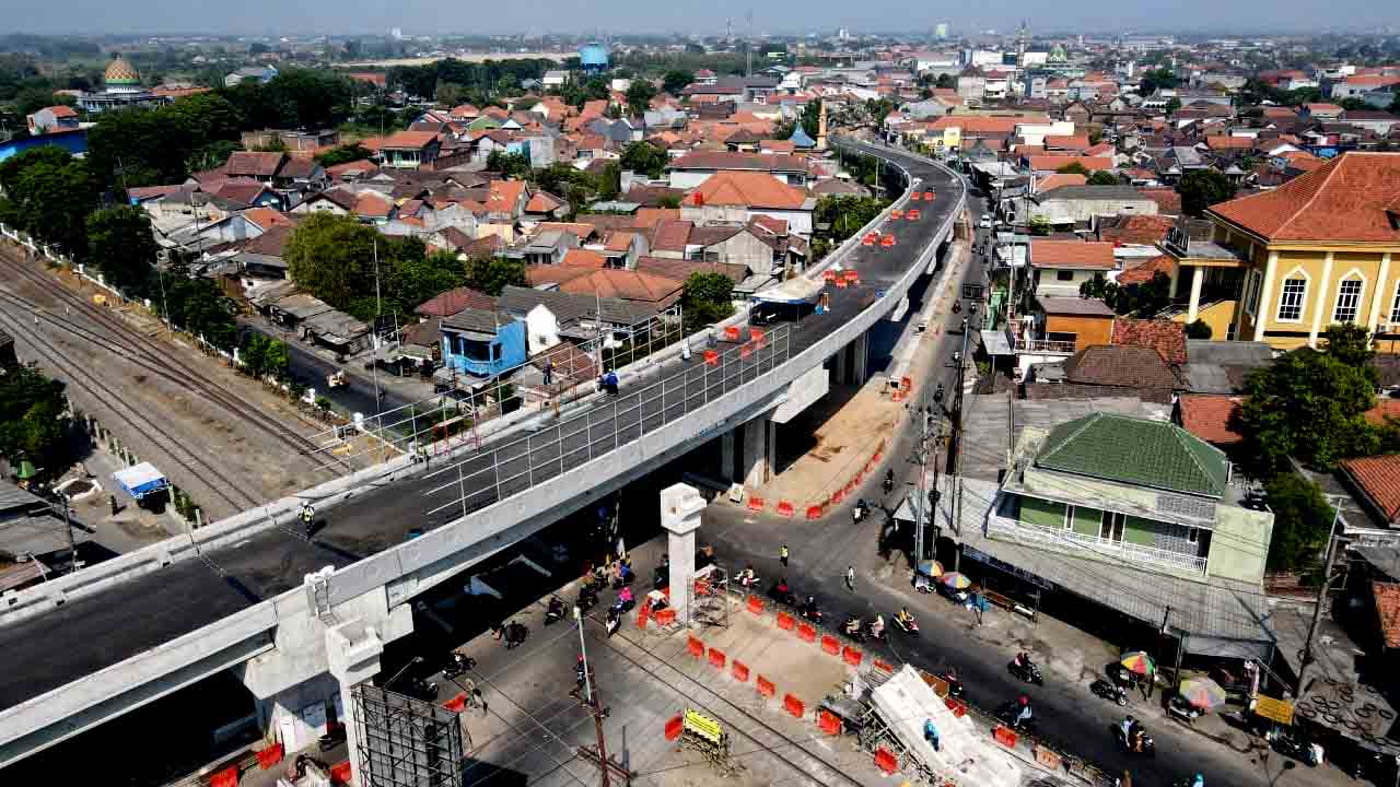Proyek flyover jpl 64 krian capai 95 persen, akhir tahun siap uji coba 3