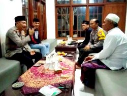 Sampaikan Pesan Pemilu Damai Polisi Sambangi Para Tokoh Ulama di Jember