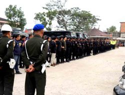 Sebanyak 400 Personil Gabungan Melakukan Penutupan Penyulingan Minyak Ilegal Di BayLen