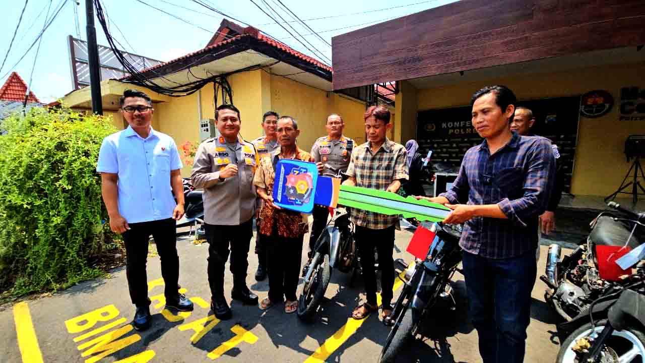 Tak Percuma Lapor Polisi, Polres Ngawi Berhasil Temukan dan Kembalikan Motor Warga Yang Hilang