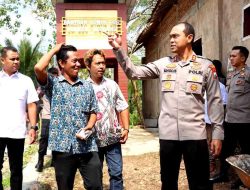 Wujud Kepedulian Polres Malang Bangun Sumur Bor di Donomulyo