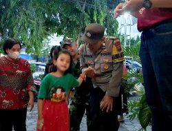 Amankan Ibadah Perayaan Natal, Polres Kediri Kota Terjunkan Personel Pengamanan