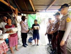 Bakti Polri, Polres Kediri Kota Berbagi Sembako Pada Masyarakat 2