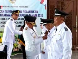 Bupati Pemalang Lantik Tiga Kades Pengganti Antar Waktu