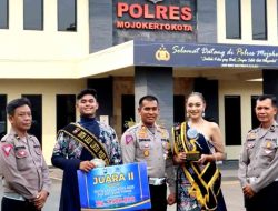 Duta Lalu Lintas Polres Mojokerto Kota Raih Juara Dua Tingkat Polda Jatim