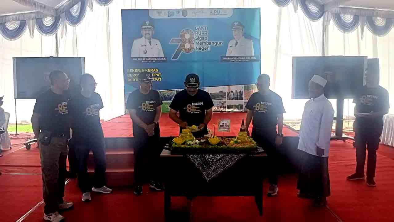 Hari Bakti Pupr Ke 78, Bupati Ngawi Jalan Mantap Capai 95 Persen 1