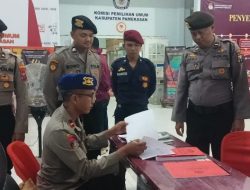 Polres Pamekasan Siagakan Personel 24 jam di Kantor KPU dan Gudang Logistik Pemilu 2024