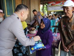 Wujudkan Pemilu Damai, Polres Kediri Kota Gelar Kegiatan Bhakti Sosial dan Bhakti Kesehatan