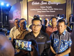 Gelar Seni Budaya Kapolres Trenggalek Ajak Masyarakat Sukseskan Pemilu Damai