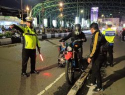 Polresta Malang Kota Kembali Amankan Ratusan Motor Knalpot Brong Diduga Untuk Balapan Liar