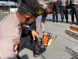 Musim Hujan Tiba, Polres Blitar Siapkan Personel dan Peralatan Penanganan Bencana
