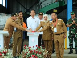 Sinergitas TNI-Polri Kota Malang Sukses Laksanakan Pengamanan Kunker Presiden Jokowi di TPA Supit Urang