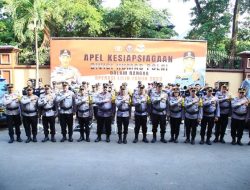 Kadiv Humas Tekankan Beberapa Hal Saat Gelar Apel Kesiapsiagaan Satgas Humas Polri Pengamanan Nataru