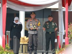 Kapolda Jatim Pimpin Apel Gelar Pasukan Operasi Lilin Semeru 2023
