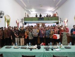 Patroli Gabungan Cipta Kondisi Nataru, Kapolres Kediri Turun Langsung Cek Sitkon di Gereja