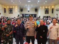 Dandim Pemalang Bersama Forkopimda Monitoring Malam Natal Di Gereja Wilayah Kabupaten Pemalang