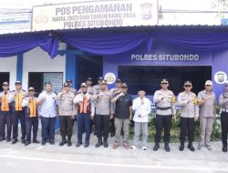 Beri Motivasi Petugas Operasi Lilin Semeru, Forkopimda Situbondo Kunjungi Pospam dan Posyan