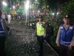 Jemaat Gereja Puh Sarang Kediri Apresiasi Pengamanan Nataru Oleh Polres Kediri Kota
