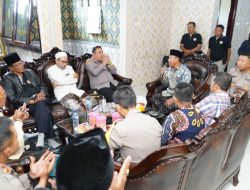 Kapolres Pelabuhan Tanjung Perak Jalin Silaturahmi Bersama Ormas madura Bersatu Dukung Pemilu Damai 2024
