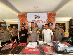 Polres lumajang Berhasil Amankan Komplotan Curanmor 33 TKP