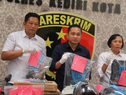 Satreskrim Polres Kediri Ringkus Warga Nganjuk Usai Menipu dan Mencuri di Kampus IAIN