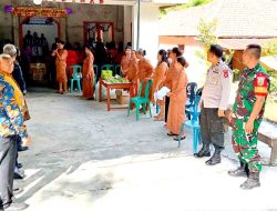 Kapolsek Sekayu AKP Suventri Giat Sambang Di GPDI,Pastikan Umat kristiani Nyaman Dan Aman Dalam Beribadah