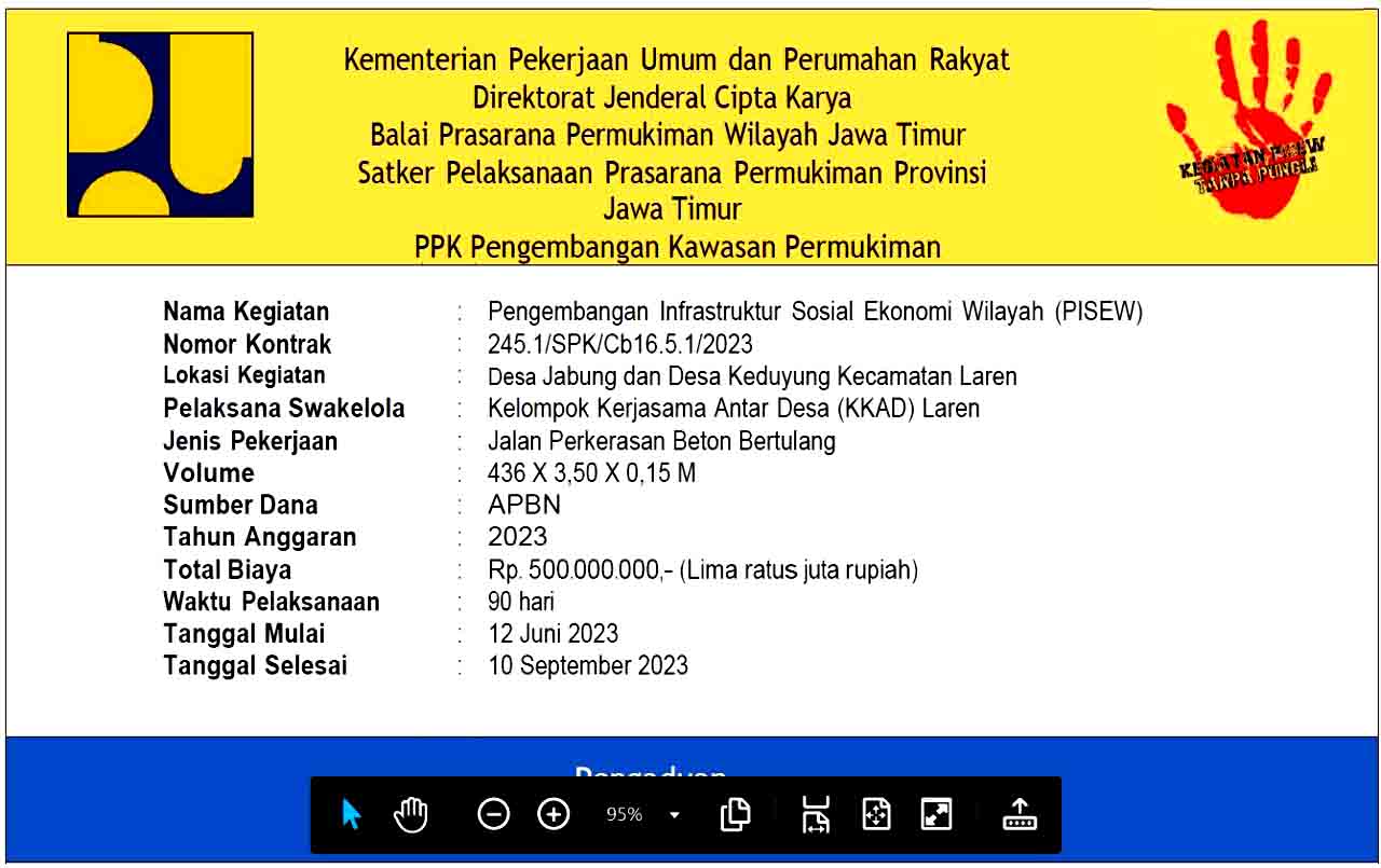 Pembangunan Rabat Beton Desa Keduyung Diduga Terindikasi Tidak Sesuai Rab 3
