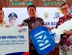 Perumda Tirta Mulia Mendapat Bantuan Mobil Tangki Dari Bank Rakyat Indonesia melalui Pemkab Pemalang