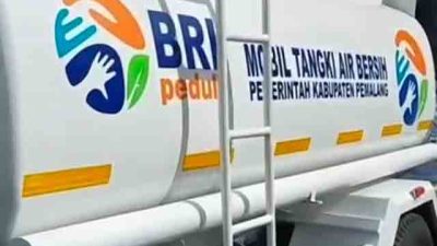Perumda Tirta Mulia Mendapat Bantuan Mobil Tangki Dari Bank Rakyat Indonesia Melalui Pemkab Pemalang 2