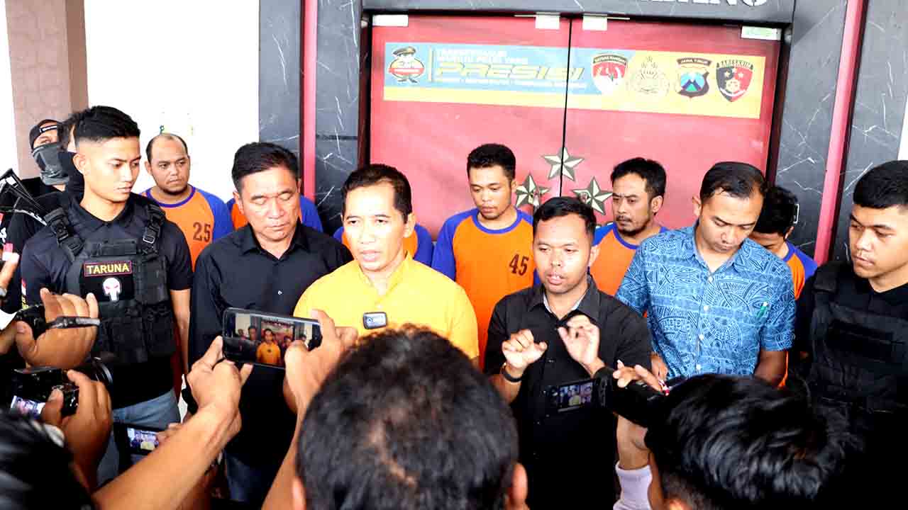 Polres Jombang Berhasil Amankan Komplotan Curanmor Berikut Penadahnya 1