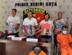 Polres Kediri Kota Berhasil Amankan Dua Tersangka Pelaku Perampasan dan Pencabulan Terhadap Anak