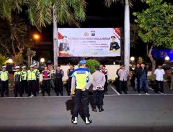 Polres Kediri Kota Gelar Patroli Gabungan Skala Besar Bersama TNI dan Satpol PP