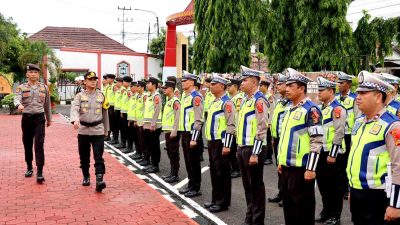 Polres Muba Gelar Apel Pasukan Operasi Lilin Musi 2023,jelang Perayaan Nataru 2