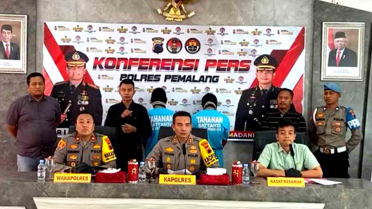Polres Pemalang Kembali Menangkap Tersangka Lain Dalam Kasus Pembunuhan Di Perum Puri Asri Comal 1