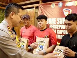 Polres Ponorogo Gelar Jambore Bersama Persepon pada Liga 3 PSSI