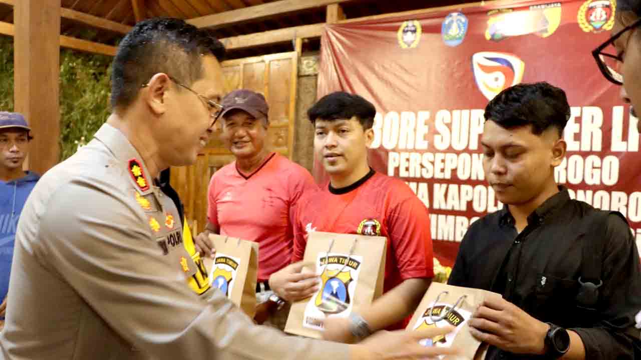 Polres Ponorogo Gelar Jambore Bersama Persepon Pada Liga 3 Pssi 2