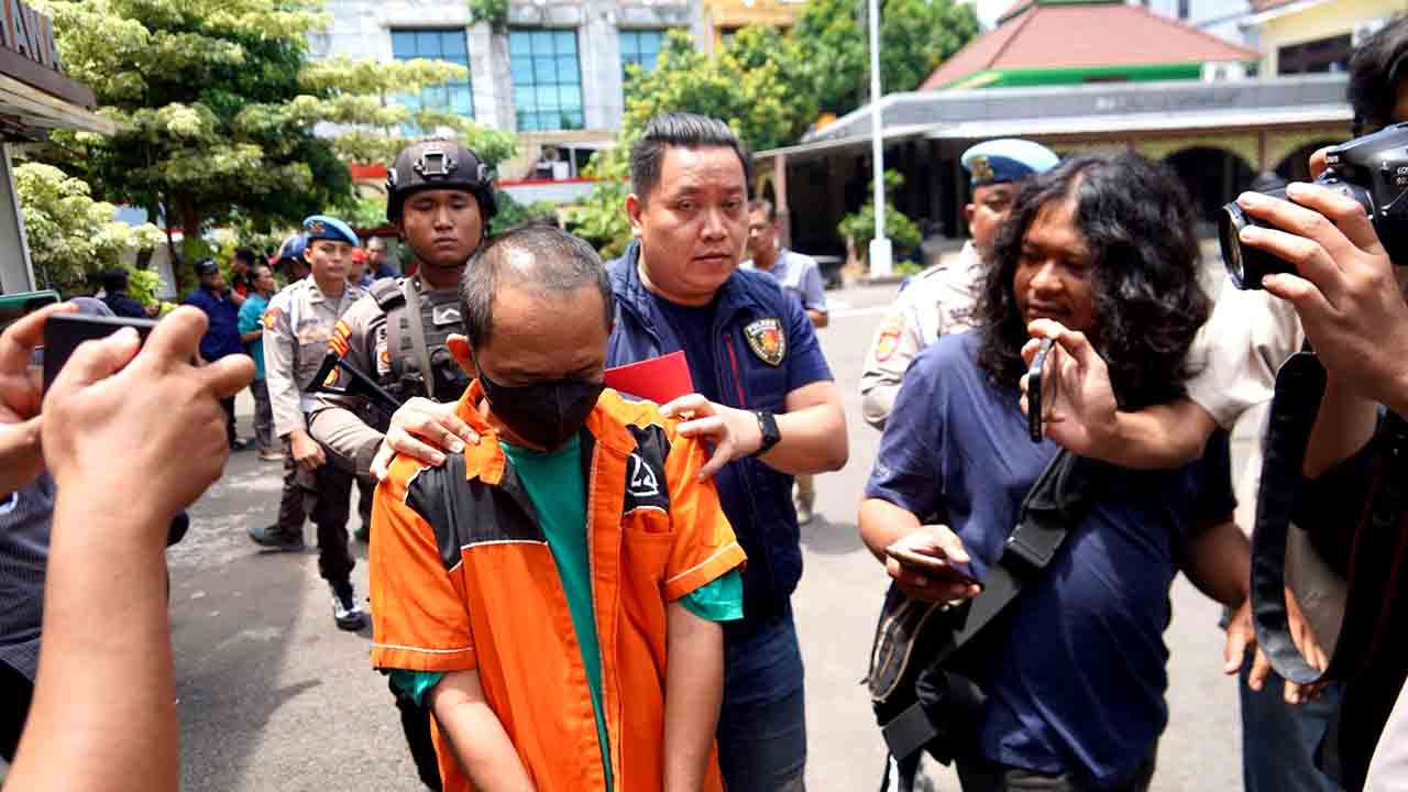 Polres Tanjungperak Amankan Oknum Driver Ojol Diduga Melakukan Pelecehan Seksual