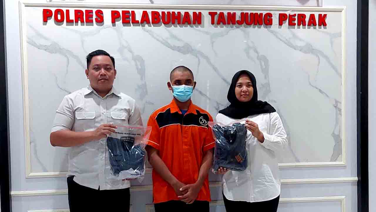 Polres Tanjungperak Berhasil Amankan Tersangka Begal Payudara Yang Bikin Resah Masyarakat