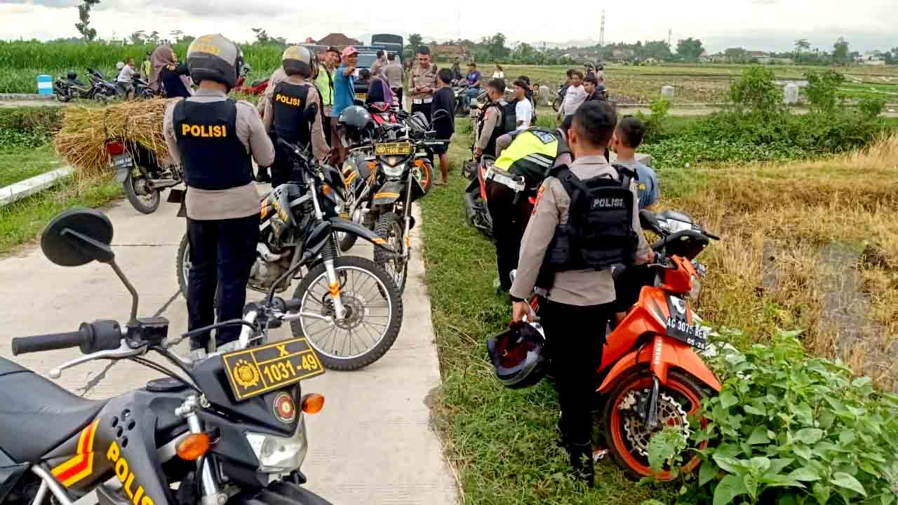 Polres Tulungagung Amankan 10 Unit Motor Pada Aksi Balap Liar