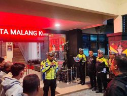 Polresta Malang Kota Berhasil Cegah Balap Liar dan Amankan Ratusan Motor Knalpot Brong