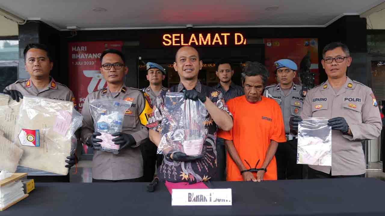 Polresta Malang Kota Berhasil Ungkap Misteri Tewasnya Pria Bersimbah Darah Di Sukun, Tersangka Diamankan