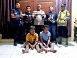 Terduga Pelaku Curas Didesa Mekar Sari,Berhasil Diringkus Team Elang Kelabu