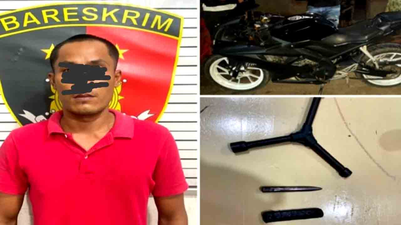 Tim Spartan Unit Reskrim Polsek Sanga Desa,berhasil Membekuk Terduga Curanmor 1