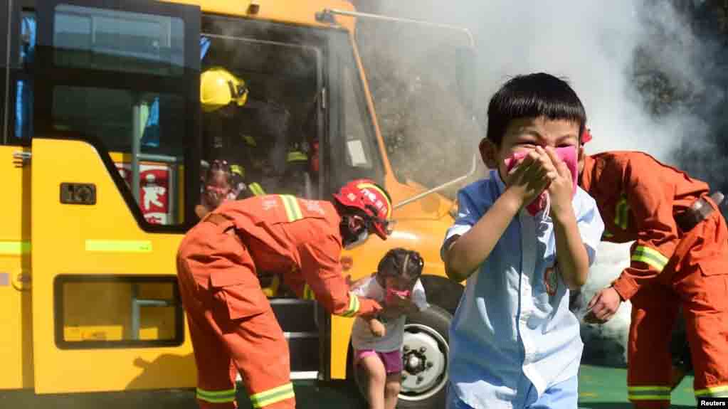 13 Orang Tewas Dalam Insiden Kebakaran Sekolah Di China
